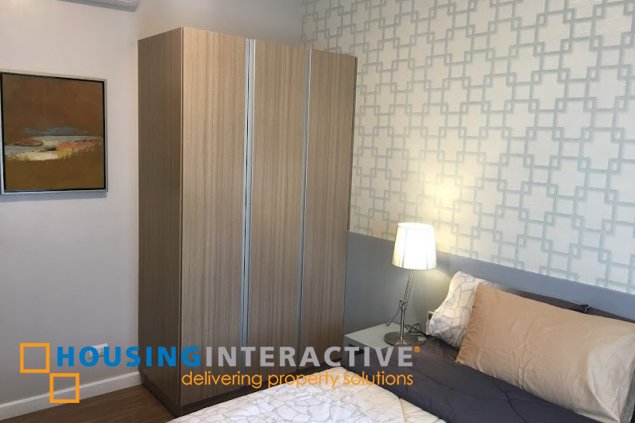 for rent furnished 3br with parking in one maridien