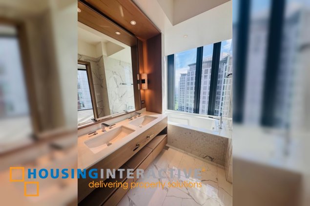 semi-furnished 3br unit with parking for lease in aurelia residences