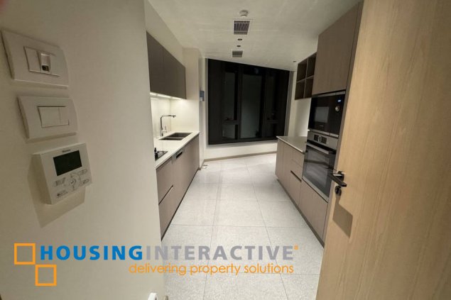 bare 3br unit with parking for lease in aurelia residences