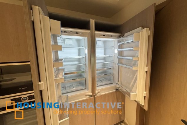 bare 3br unit with parking for lease in aurelia residences