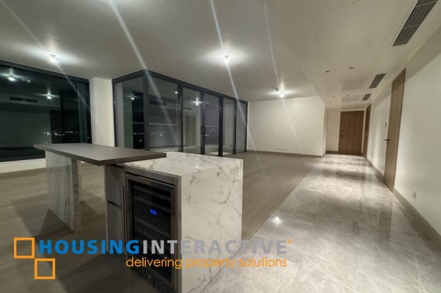 bare 3br unit with parking for lease in aurelia residences