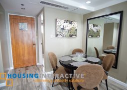 fully furnished one bedroom for rent in somerset millenium makati