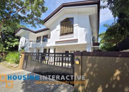ayala alabang 4br house with parking for lease/rent
