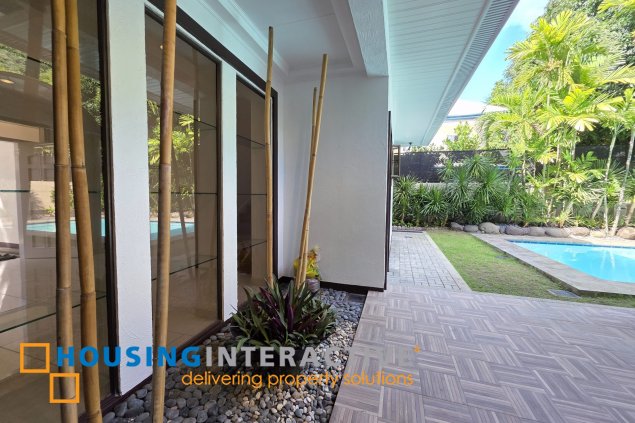 ayala alabang 4br house with parking for lease/rent