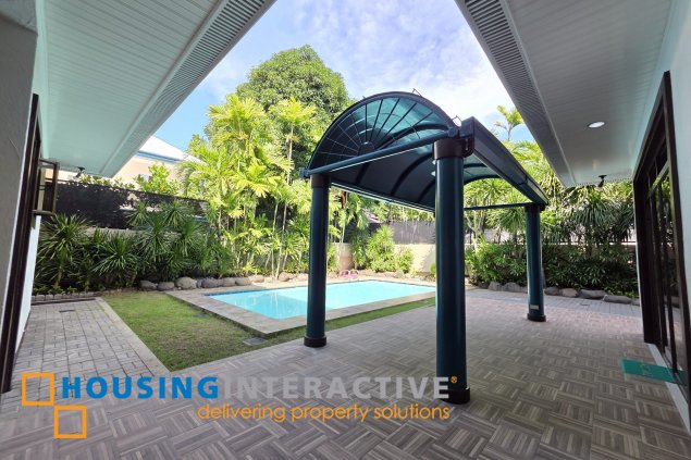 ayala alabang 4br house with parking for lease/rent