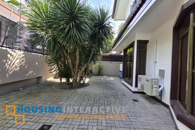 ayala alabang 4br house with parking for lease/rent