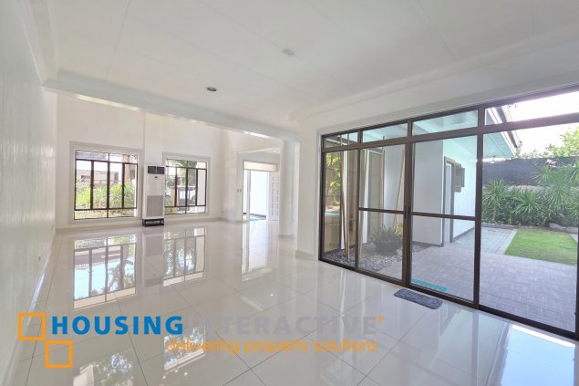 ayala alabang 4br house with parking for lease/rent