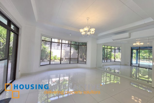 ayala alabang 4br house with parking for lease/rent