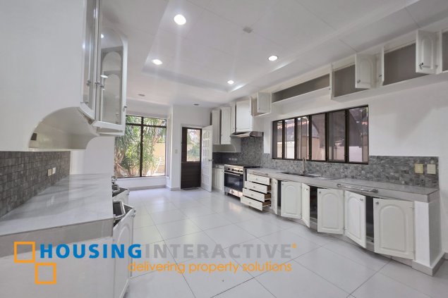 ayala alabang 4br house with parking for lease/rent