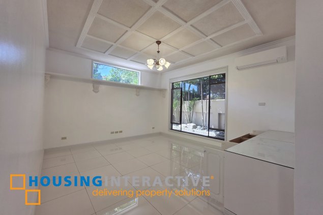 ayala alabang 4br house with parking for lease/rent