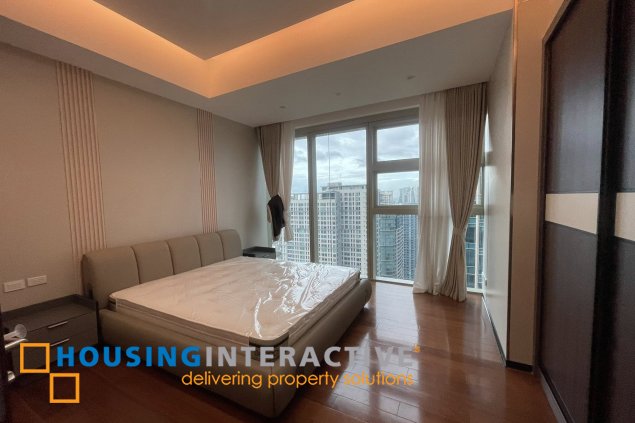 fully furnished 4br unit with parking for lease in grand hyatt residences
