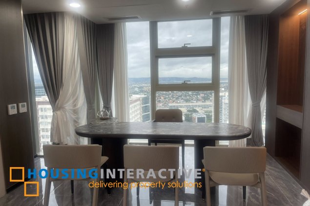 fully furnished 4br unit with parking for lease in grand hyatt residences