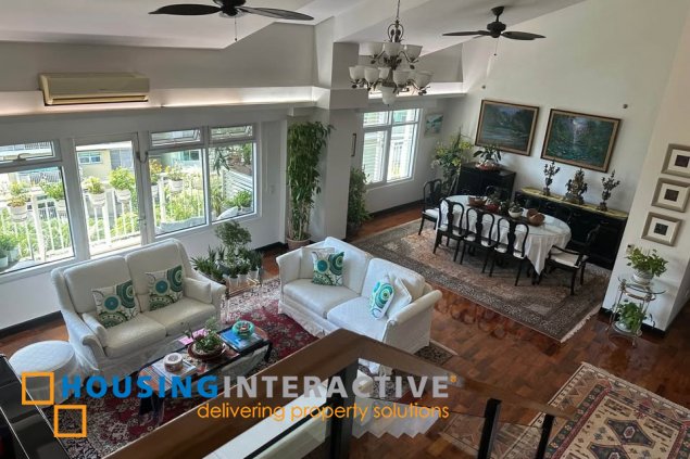 fully furnished 3br unit with parking for sale in one serendra