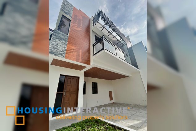 for sale 3-storey single detached 3br with parking in muntinlupa