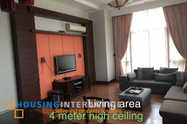 furnished 2br unit with parking for sale in the shang grand tower