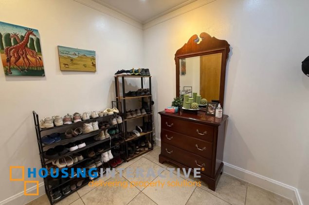 semi-furnished 3br unit with parking for sale in essensa east forbes