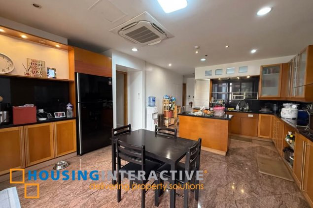 semi-furnished 3br unit with parking for sale in essensa east forbes