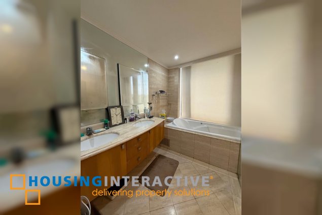 semi-furnished 3br unit with parking for sale in essensa east forbes