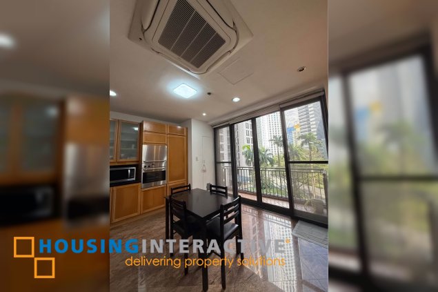 semi-furnished 3br unit with parking for sale in essensa east forbes