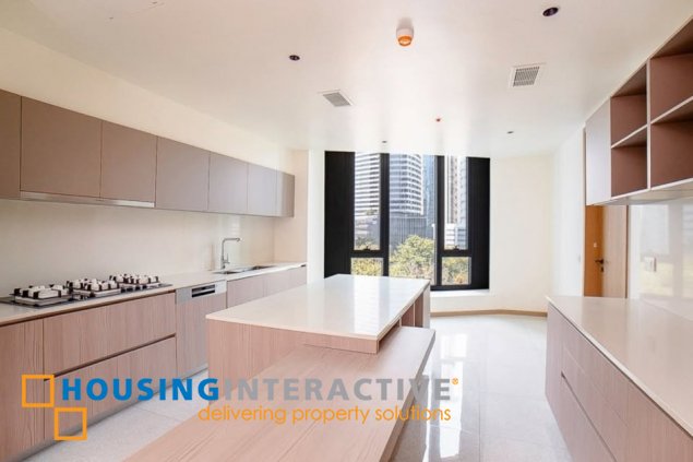bare 3br unit with parking for sale in aurelia residences