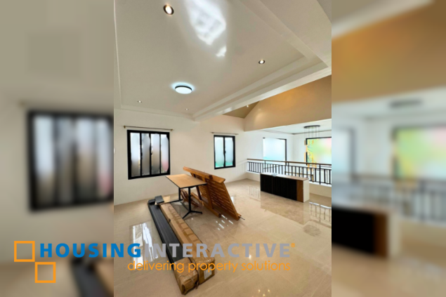 for lease: brand new 2-storey house with attic in capitol park homes, quezon city