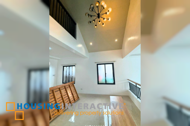for lease: brand new 2-storey house with attic in capitol park homes, quezon city