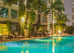 fully furnished 1br with parking for rent in joya loft south tower