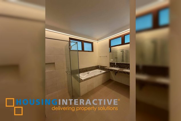 4br house for lease in north forbes, makati