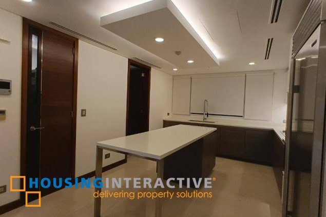 semi-furnished 3br unit with parking for lease in two roxas triangle