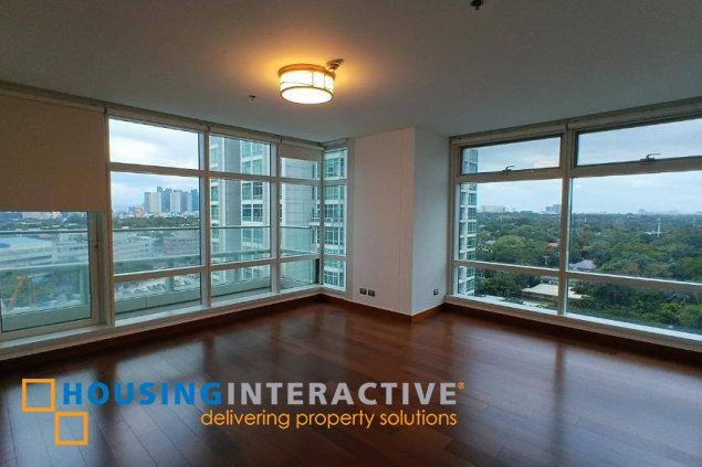 semi-furnished 3br unit with parking for lease in two roxas triangle