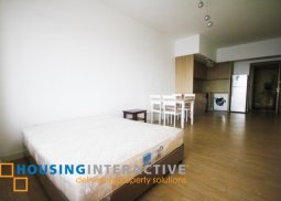 semi furnished studio condo unit for rent at the one shang ri la place mandaluyong