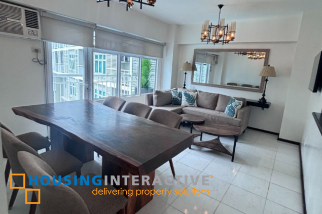 fully furnished 3br with parking for rent in almond tower