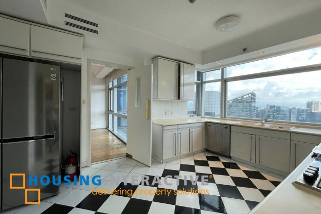 bare 3br unit with parking for sale in pacific plaza towers