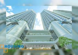 semi-furnished  premium studio unit for sale in twin oaks place