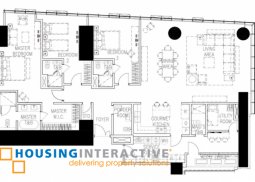 for sale 3br glass suite corner with parking in makati