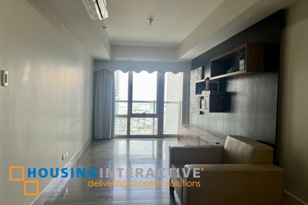 for rent/sale semi furnished 1br with parking in lincoln proscenium rockwell makati