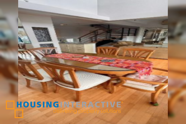 fully furnished 3br with parking for rent in one rockwell west