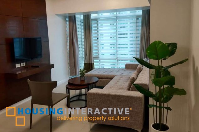 fully furnished 3br unit with parking for lease in two serendra