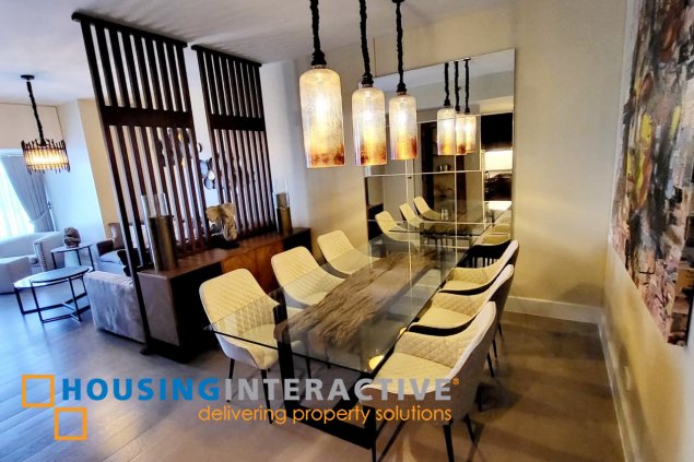 fully furnished 1br with parking for rent in proscenium residences