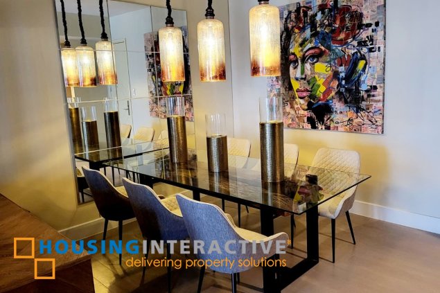 fully furnished 1br with parking for rent in proscenium residences