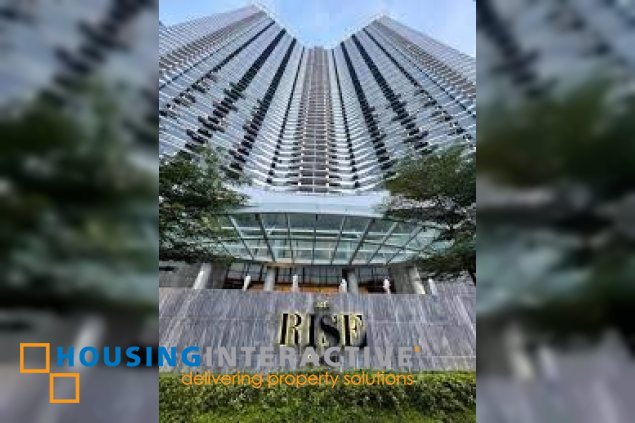 furnished 2br unit with balcony for sale in the rise