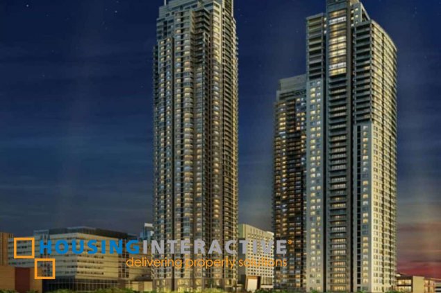 for sale fully furnished 2 br with parking in garden towers 2