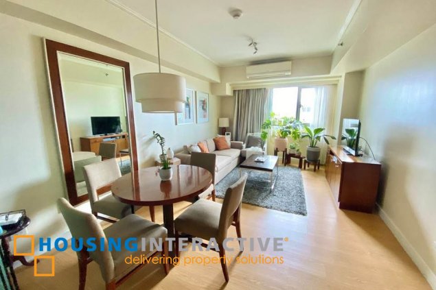 fully furnished 1br unit for sale in the grove by rockwell