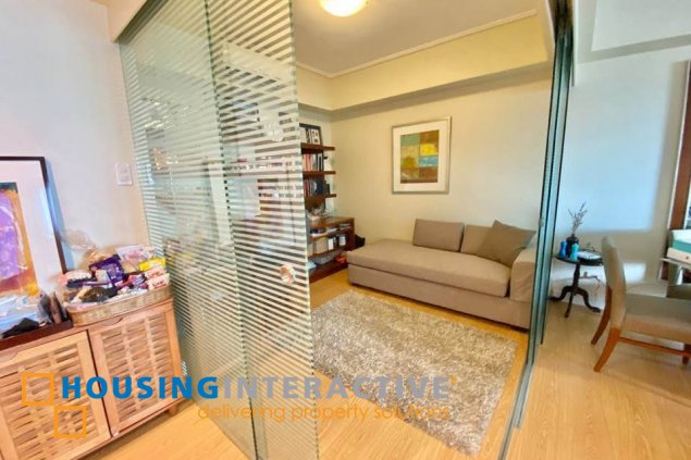 fully furnished 1br unit for sale in the grove by rockwell