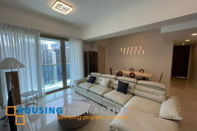 fully furnished 2br unit with parking for lease in grand hyatt residences
