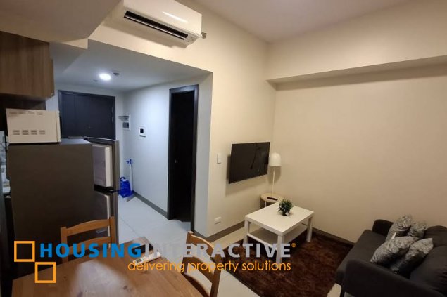 fully furnished 1br unit with balcony for lease in park mckinley west