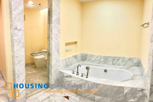 semi-furnished 3br unit with parking for lease in discovery primea