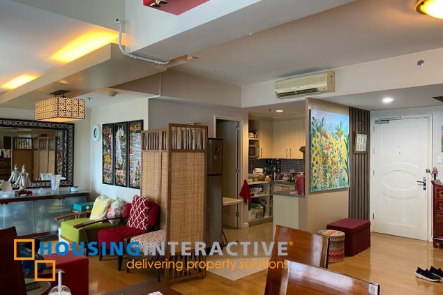 unfurnished 3br unit with parking for sale in one rockwell