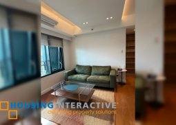 fully furnished 2br unit with parking for lease in one rockwell