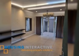 for sale semi furnished 3 storey townhouse in ametta place pasig